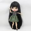 ICY DBS Blyth Doll Bjd Toy Black Straight Long Hair White Skin Joint Body 1/6 30cm Anime Toy Girls Gift Anime