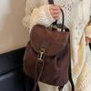 High Value Large Capacity Backpack 2025 New Women's Foreign Style Bag Korean Fashion Matte Light Commuter Bag
