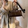 PU Leather Underarm Bags Lady Shoulder Bag for Women 2024 Winter New Fashion Y2K Tote Bags Retro Handbags and Purses