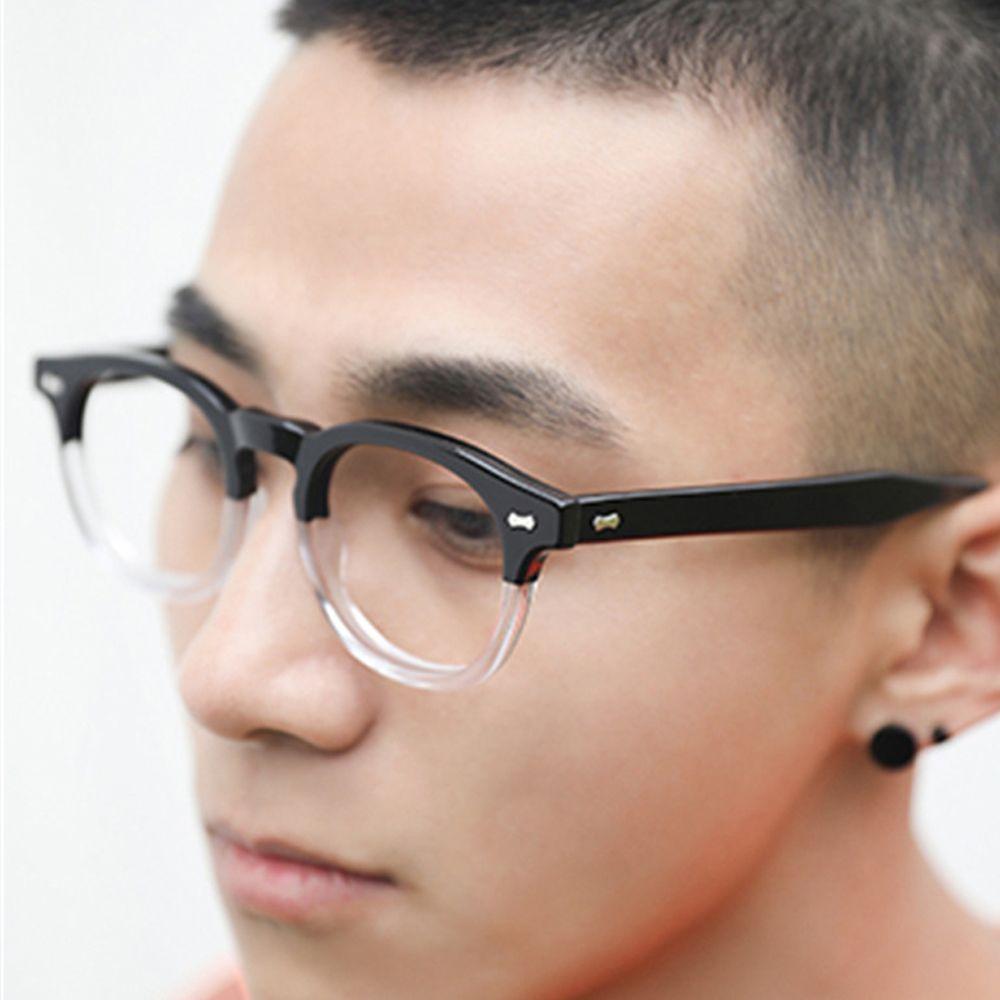 Blue Protection Optical Glasses Computer Eyeglasses Anti-blue Light Glasses Men Polygon Eyewear