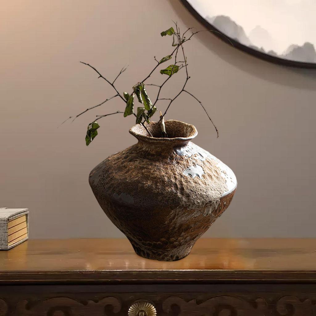 Ceramic Decorative Holder Gift Idea for Flower Display in Bathroom Or Living Area