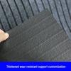 Anti-Slip Absorbent PVC Floor Mat - Seven-Stripe Design for Kitchen, Balcony, Bathroom, Hotel, Supermarket, and Staircase Dust Removal