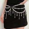 Tassel Thin Waist Chain Belt Multilayer Women Body Chain Belt Fashion Body Jewelry  Streetwear