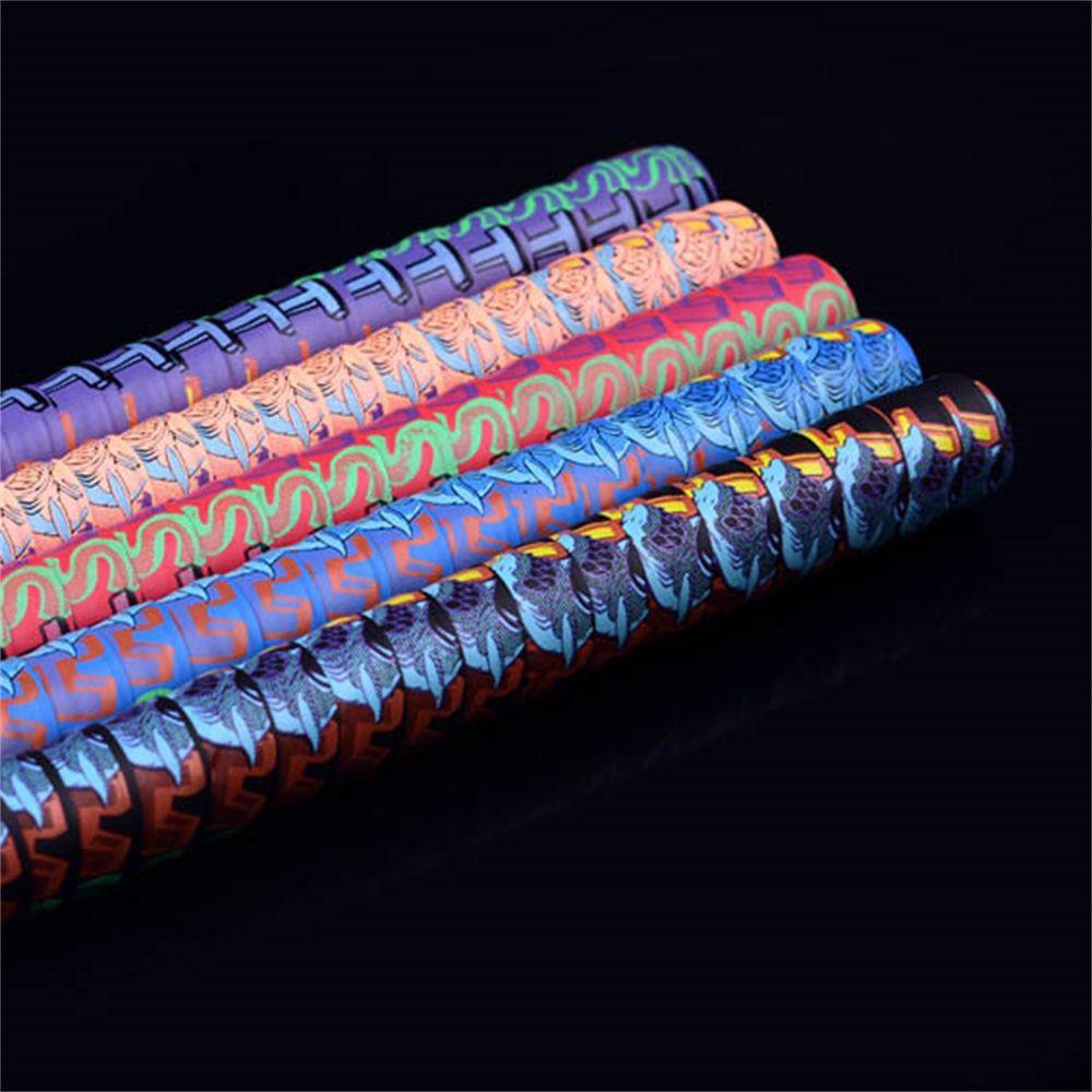 Belt Camouflage Color Fishing Rod Grip Heat Shrink Wrap Fishing Rod Sweatband Racket Handle Grips