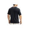 Under Armour Ua Big Logo Wordmark Print Crew Neck T-Shirt Men T-Shirts Black 1370729-001