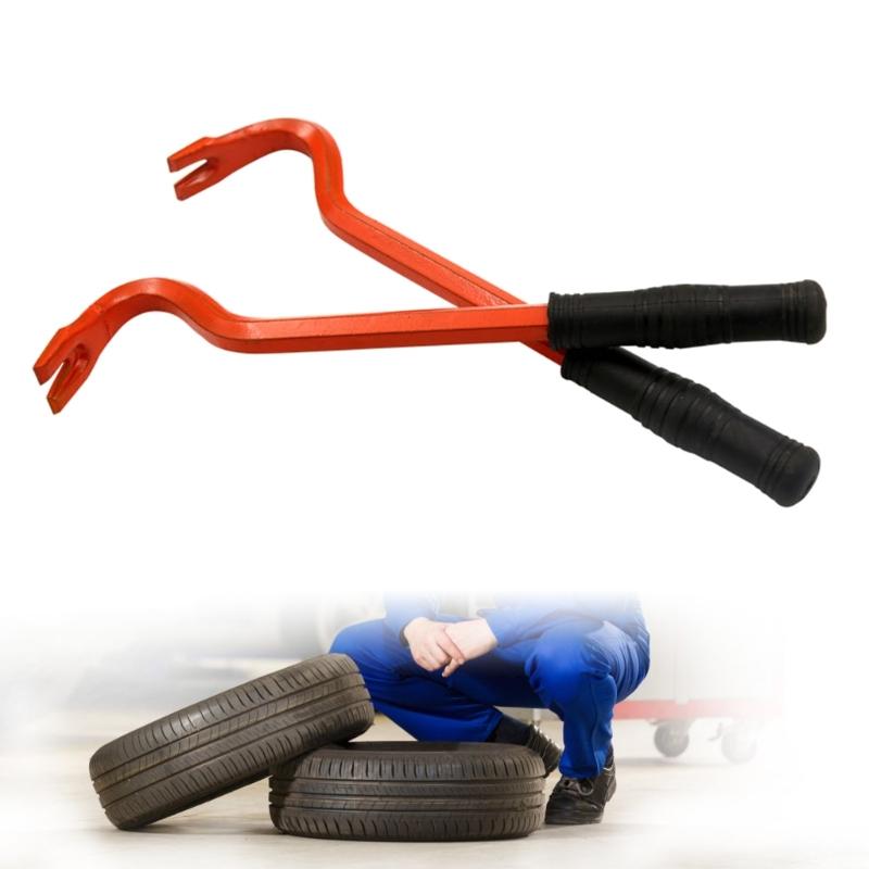 Sturdy Tire Pry Bar Nail Lifter for Effortless Wheel Maintenance Repair Boost Efficiency with This Multi Functional Tool