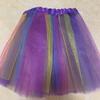 Mädchen Cheerleading Regenbogen Tutu Rock Kind Tanzparty Ballett Tüll Tutu Rock 3 Lagen Prinzessin Geburtstagsparty Geschenk 2-8 Jahre