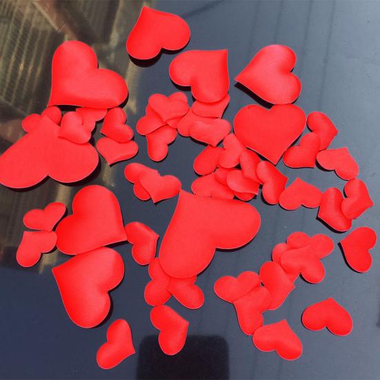 100Pcs Romantic Married Love Heart Sparkle Confetti Table Wedding Party Scatter
