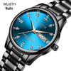 Wolis Men's Waterproof Quartz Stainless Steel Watch