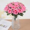 Flowers Fake Rose Flower Home Leisure Living Room Office