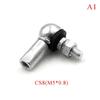 M5-M10 Right Angle Rod End Bearing Ball Head Joint CS8/CS10/CS13/CS16