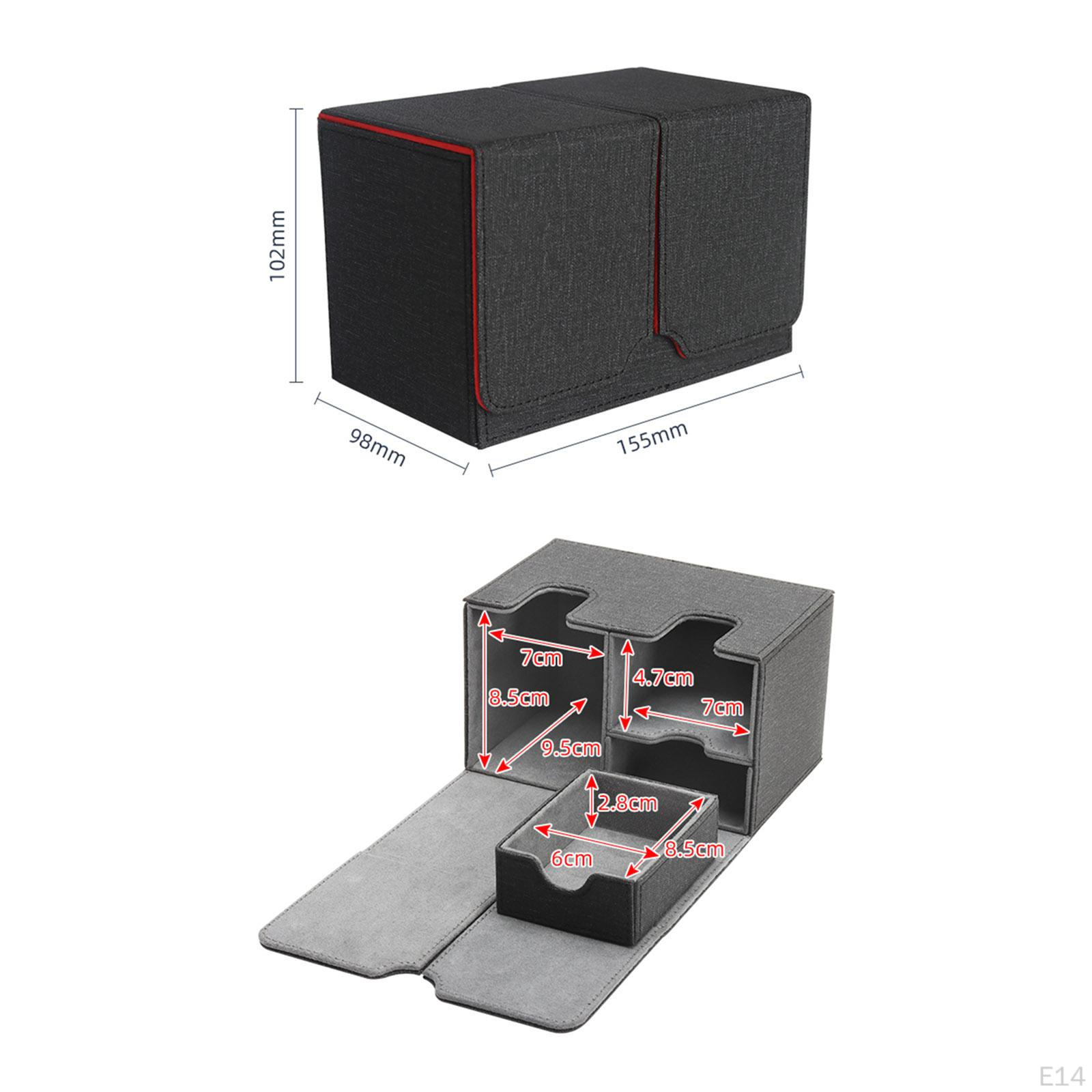 Ящик для хранения палубы для 160+ коллекционных контейнеров с отсеком Gme ic Closure — фото 8