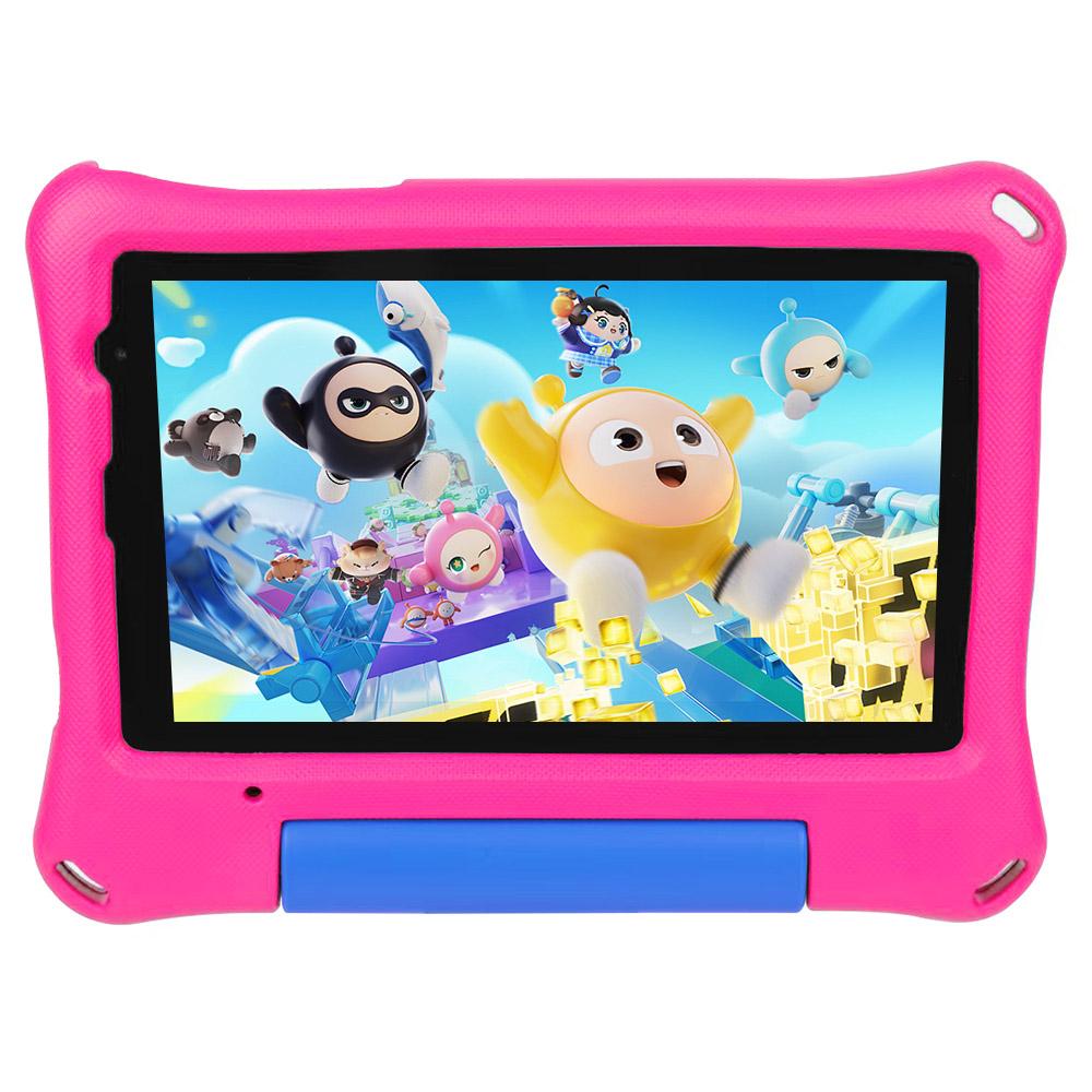 G-tab T7 Pro Kids Tablet, 7 Inch 1024*600 IPS Screen, Android 14, 1.5GHz Quad-core CPU, 4GB RAM (2GB +2GB Expansion) 64GB ROM