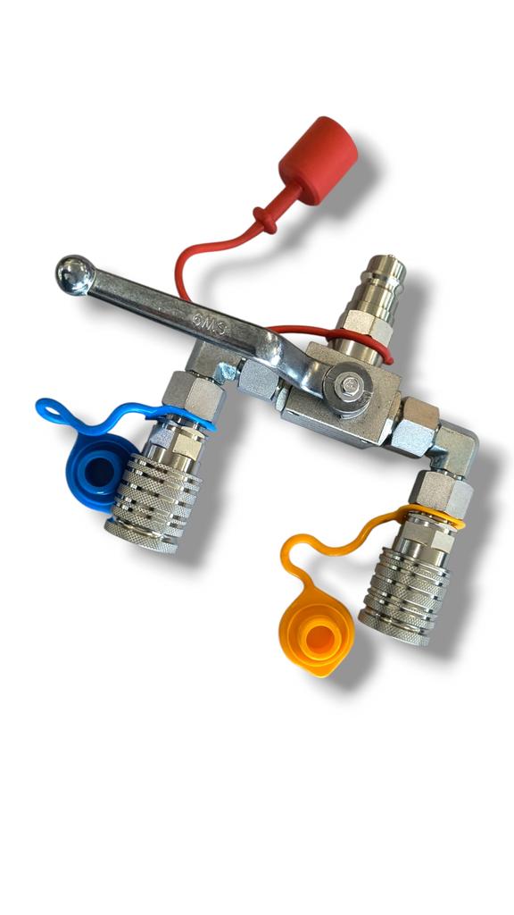 Hydraulische Kogelverdeler Met Snelkoppelingen