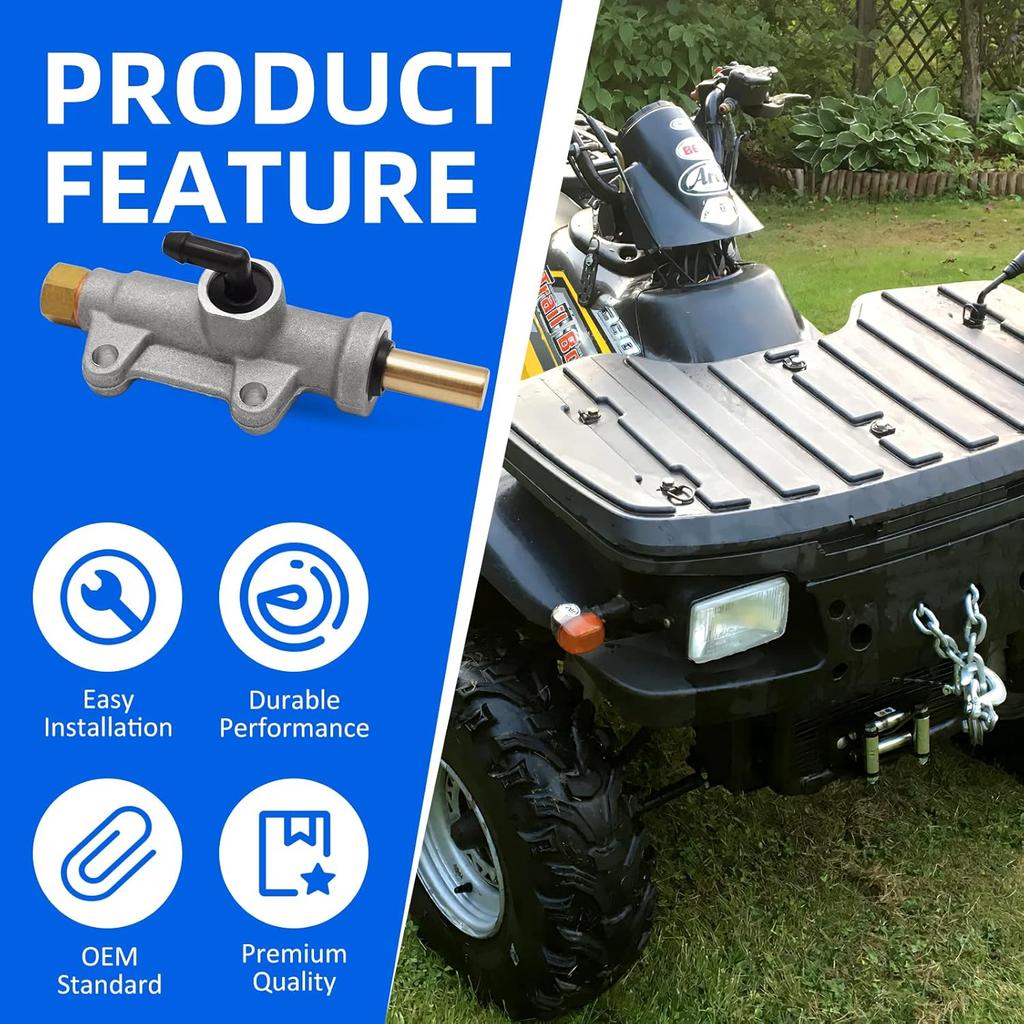 Rear Foot Brake Master Cylinder For Polaris Sportsman 500 700 600 400 800 335 450 Diesel 455 Scrambler 400 500 Trail Blazer 250 Trail Boss 325 Worker
