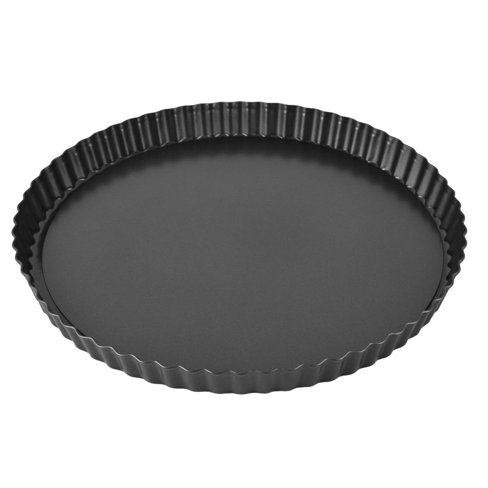 Removable Bottom Quiche Pan Carbon Steel Pie Pan Durable Tart Pan Easter Pie