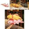 Axolotl Plush Soft And Cuddly Hexagonal Dinosaur Toy For Kids