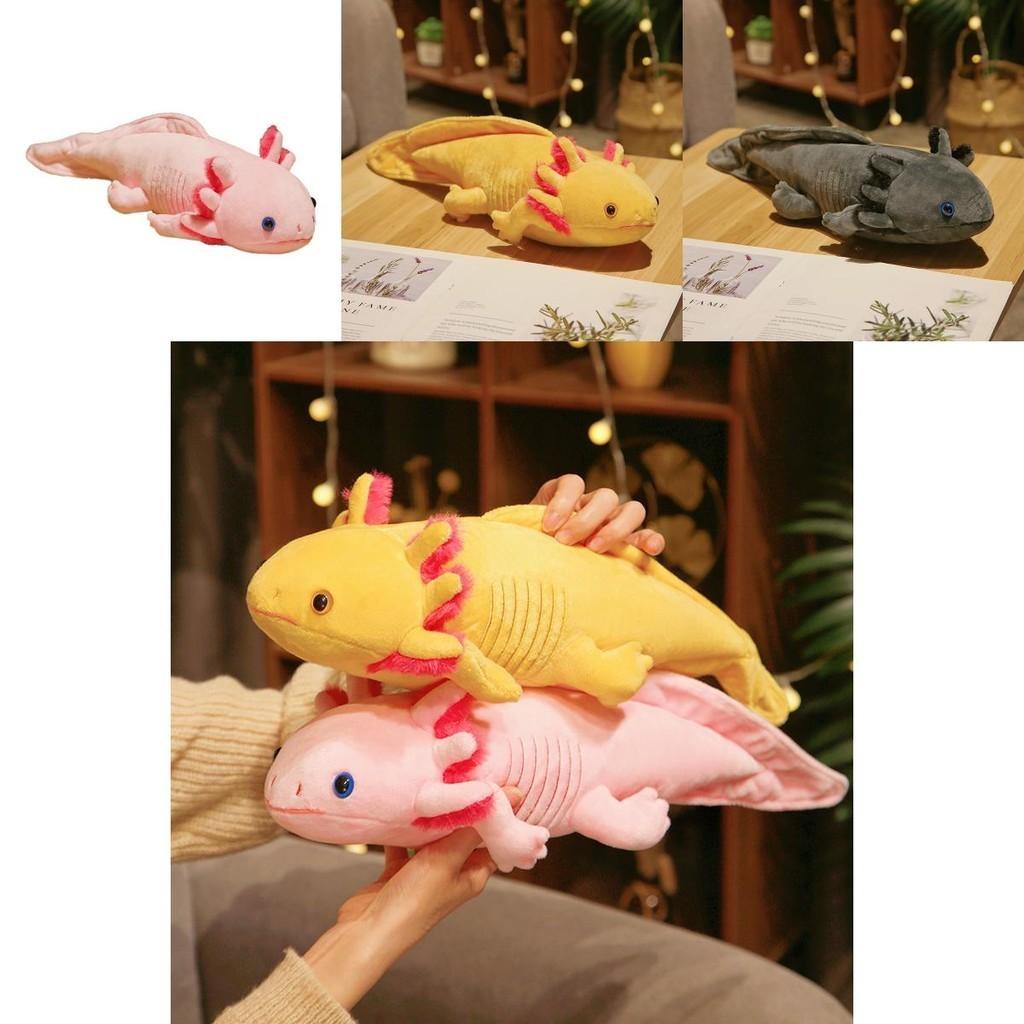 Axolotl Plush Soft And Cuddly Hexagonal Dinosaur Toy For Kids