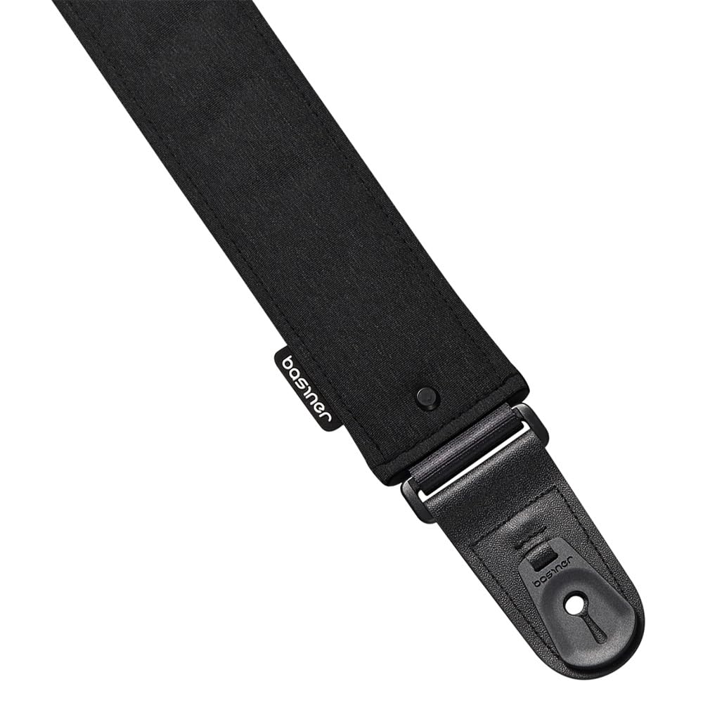 Basiner ACME VitalGrip Guitar Midnight Black Strap, (ACME-ST-MB)