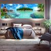Sea Beach Landscape Canvas Painting Canvas Poster Print Canvas Wall Art Picture