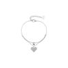 2024 Double Layer Heart Bracelet: Women's Niche Design, Light Luxury, Versatile, High-End, Best Friend Accessory