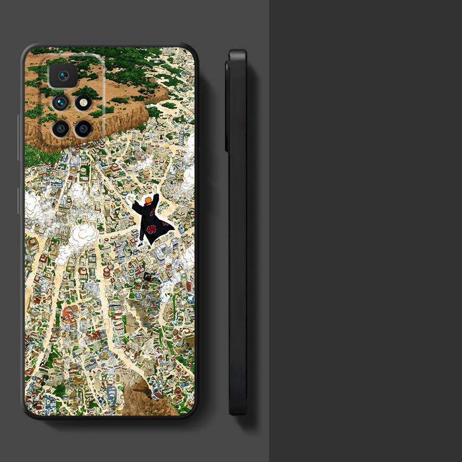 

Black Soft Phone Cover Case for Xiaomi Redmi 14C A5 12C 10 A3 9 A1 A2 Plus 13C A4 K40 K80 Pro Anime Cool Pain Akatsuki Redmi A3x