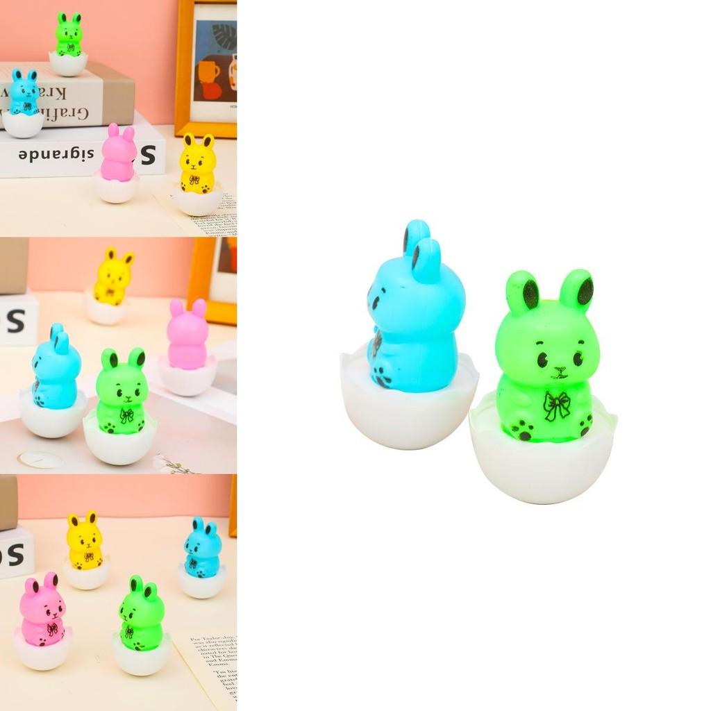 Rabbit Tumbler Toy For Kids With Plastic Resin Material And Educational Benefits