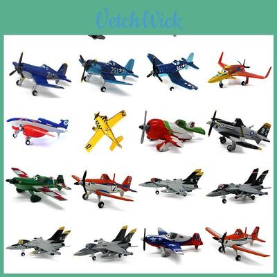 Urocze 19 Stylów Samoloty Metalowy Model Diecast Zakurzony Samolot Dla Dzieci Prezent Zabawka