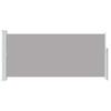 Retractable Side Awning 140 x 300 cm Grey