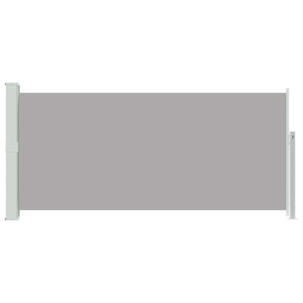 Retractable Side Awning 140 x 300 cm Grey