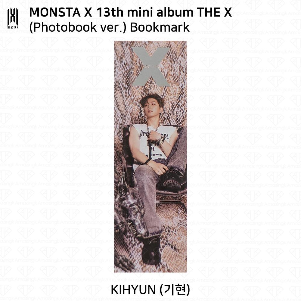 Monsta X The 13th Mini Album THE X Photobook Ver UNIT Bookmark Official Photocard