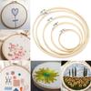 Embroidery Hoop Needle Craft Diy Bamboo Sewing Tools Embroidery Hoop Cross Stitch Frame Round Loop Cross Stitch Frame