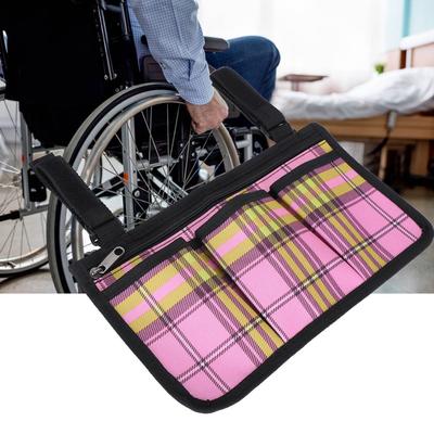 3 Pocket Storage Bag Adjustable Wheelchair Bag Durable Wheelchair Storage Bag  Powered Wheelchair