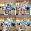 Outdoor Sports Water Cup With Sealed Leakproof Plastic Material For All Day Hydration
