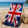 British Flag Artwork Beach Towel, Quick-drying, Easy To Care For, Suitable for Both Fitness and Beach Vacations,Sports Essential
