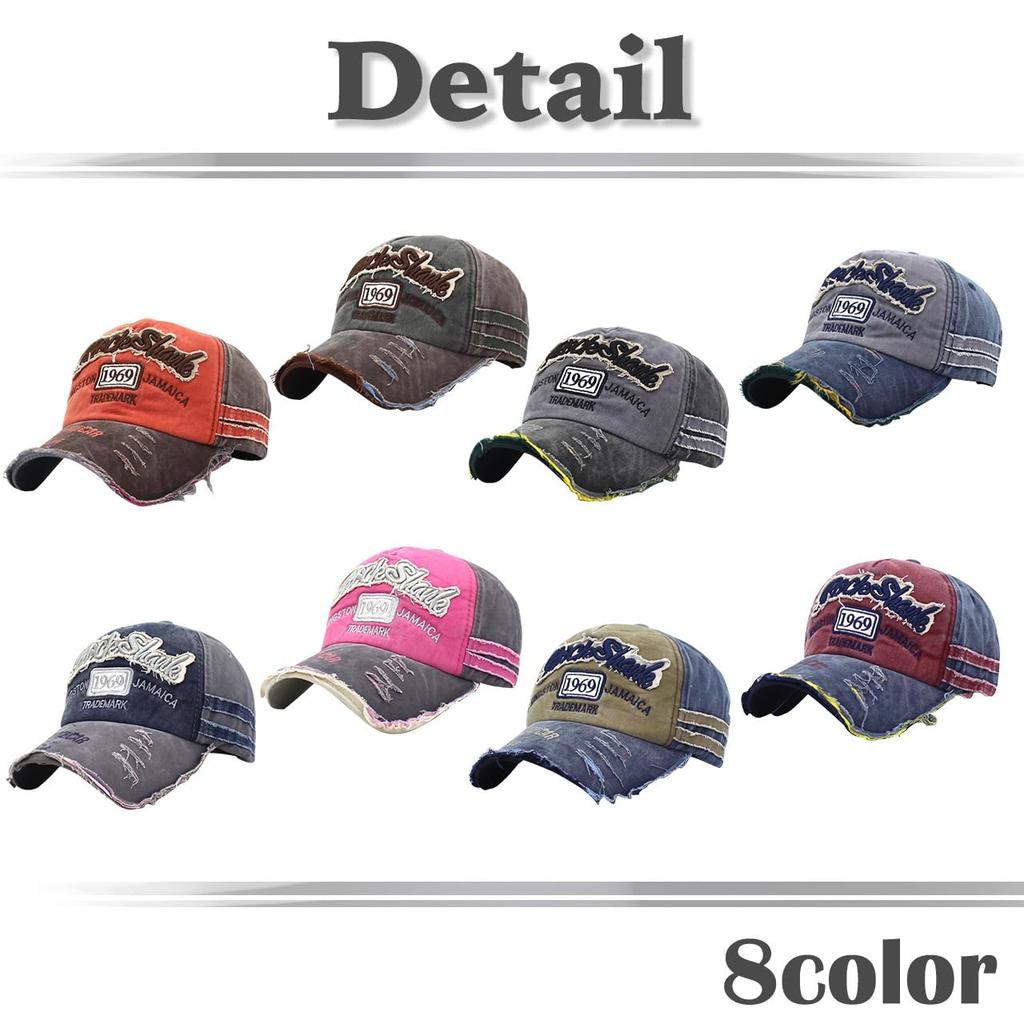 Baseball English CA966 [White Fang] Hat, Cap, Letters, Brim, Stylish, Fashionable, Cool, Men's, Women's, (Brown)