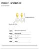 S925 Silver Hotan White Jade Round Bead Earrings for Women - Simple, Luxurious Design