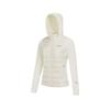 Comfortable Soft Zipper Solid Color Hooded Down Jacket Men Outerwear Cream-White SA1269PJ21T-WT038