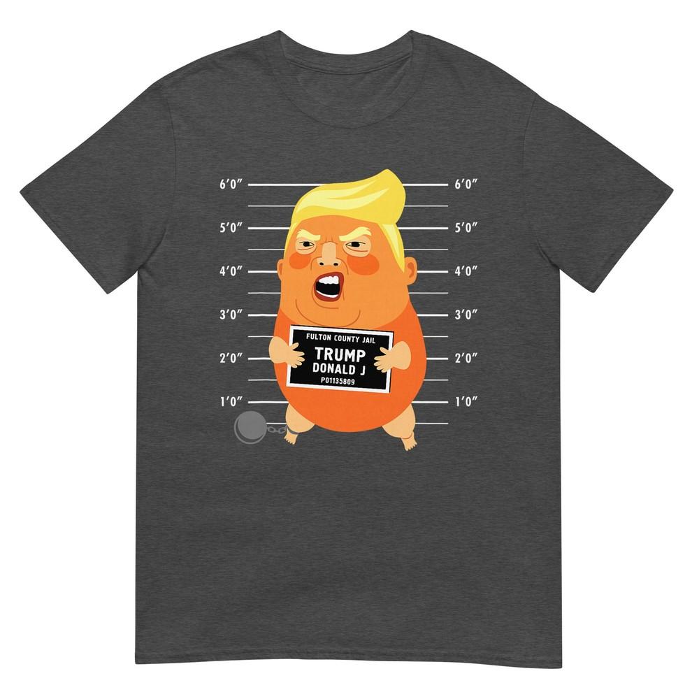 Trump Balloon Mugshot Fulton County Jail Funny AntiTrump TShirt