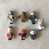 7pcs/set Nightmare Before Christmas Jack Skull Pumpkin Halloween Doll Model Toys Ornaments Gifts