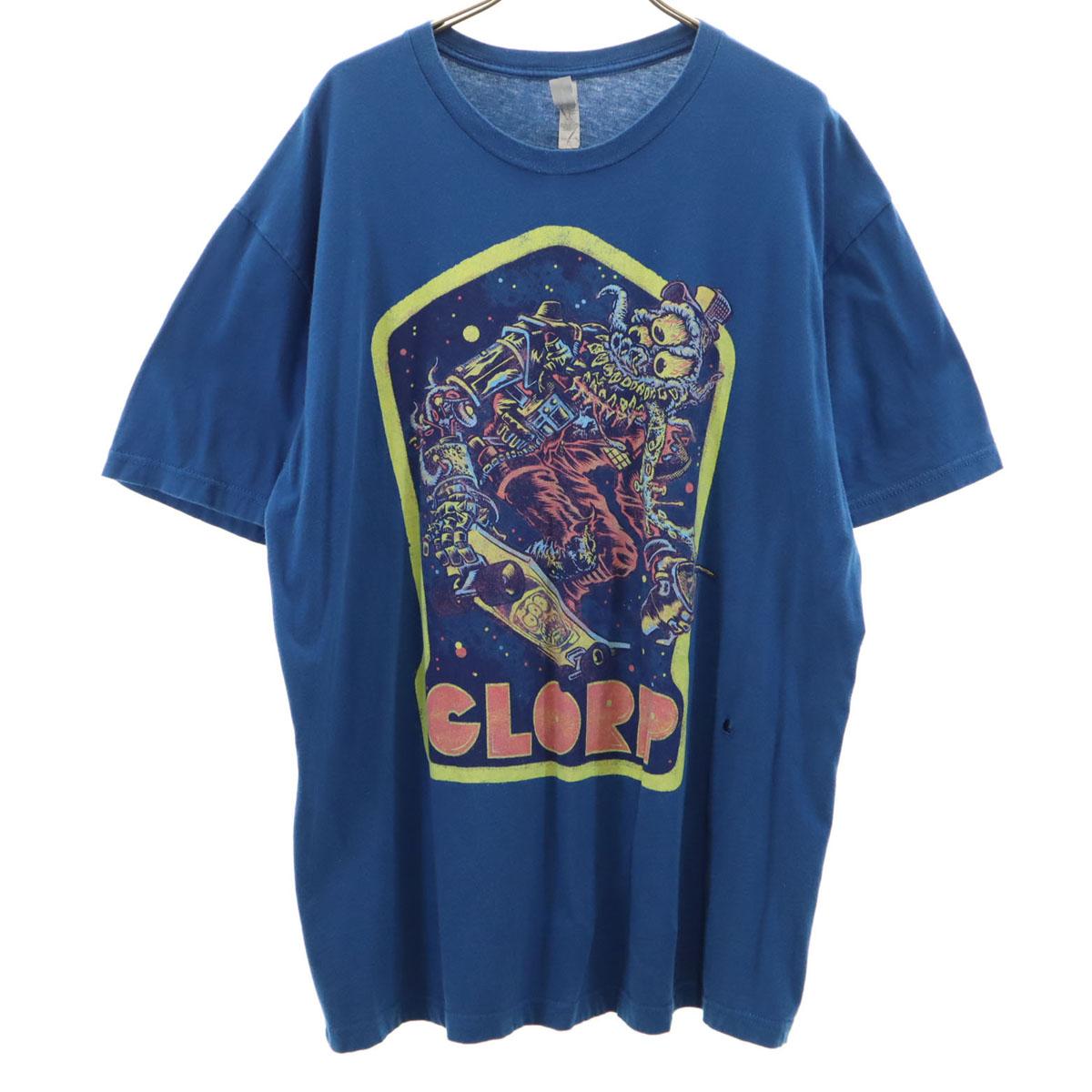 

Футболка с коротким рукавом Next Level apparel XL Синяя Мужская Б/У