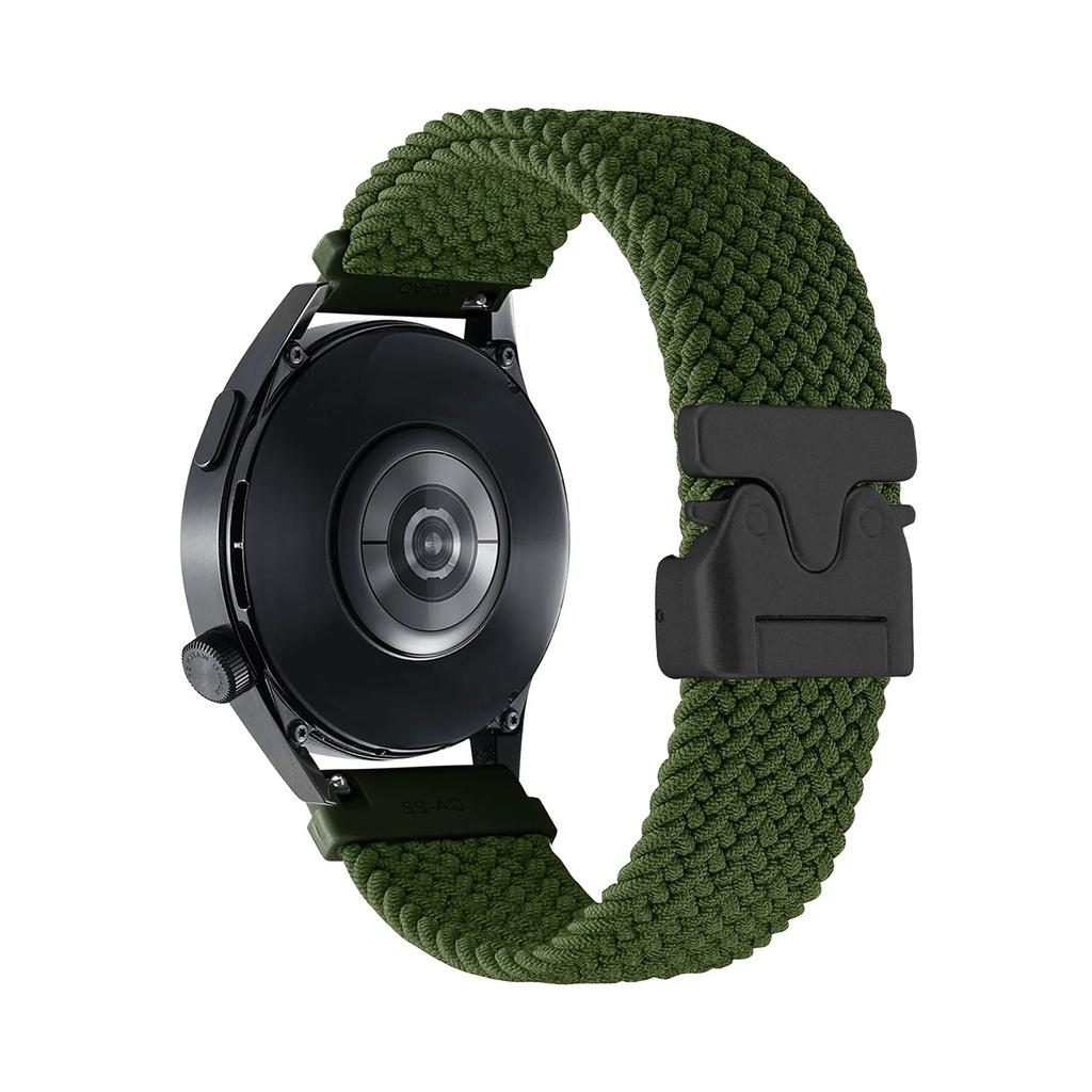 Nylon Braided Band for Huawei Watch GT 5 4 3 GT 2 42mm 46mm/GT3 Pro Parachute Strap 20mm 22mm Watchband for Huawei Watch 5 4 Pro