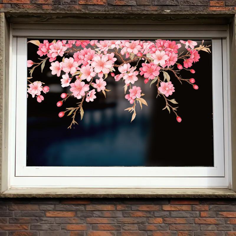 Färska Och Fjärilsvägg Elektrostatisk Adsorption Klistermärken För Heminredning Sovrum Kök