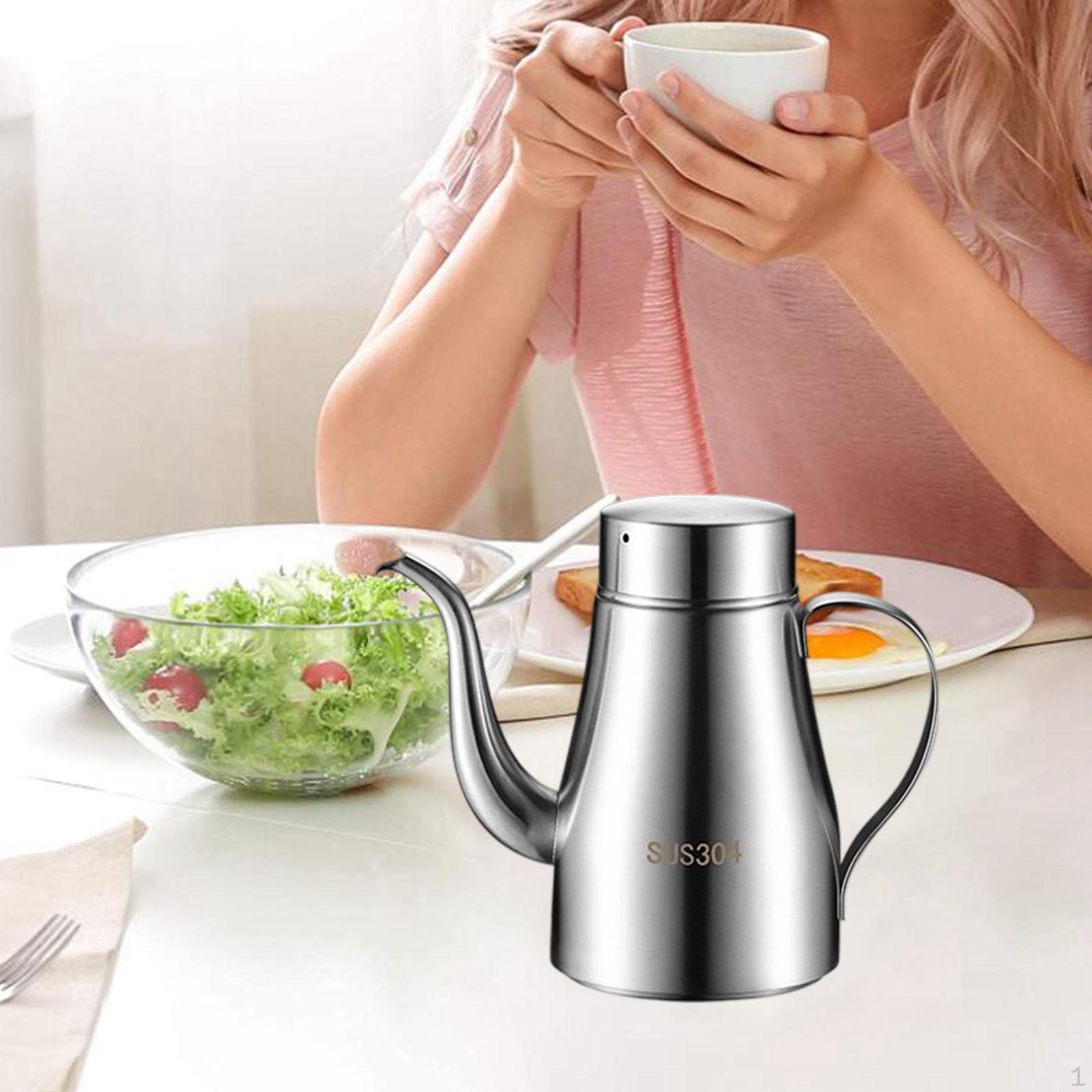 

Горшок для готовки масла Контейнер для посуды Диспенсер для кухни Дома Барбекю Кофейни 1000ml