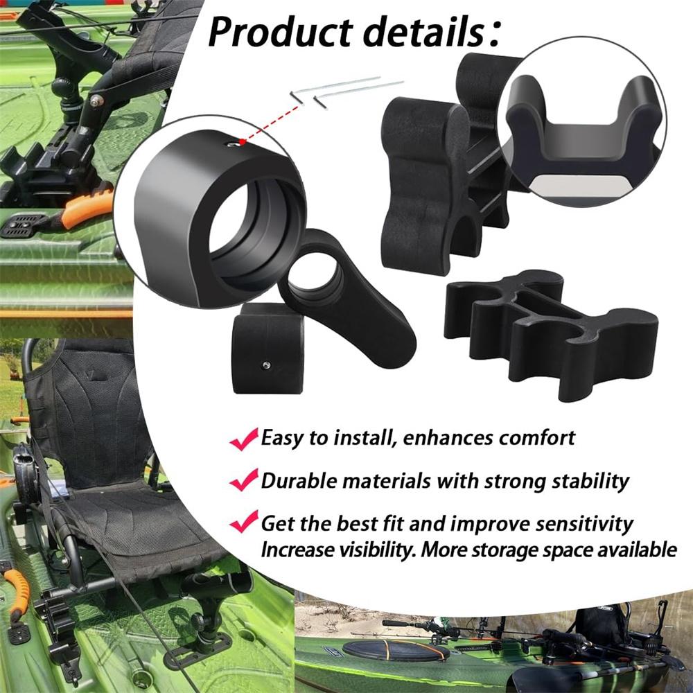 Kayak Seat Risers Fit for Lifetime Yukon Angler 116 and Teton Pro Kayaks
