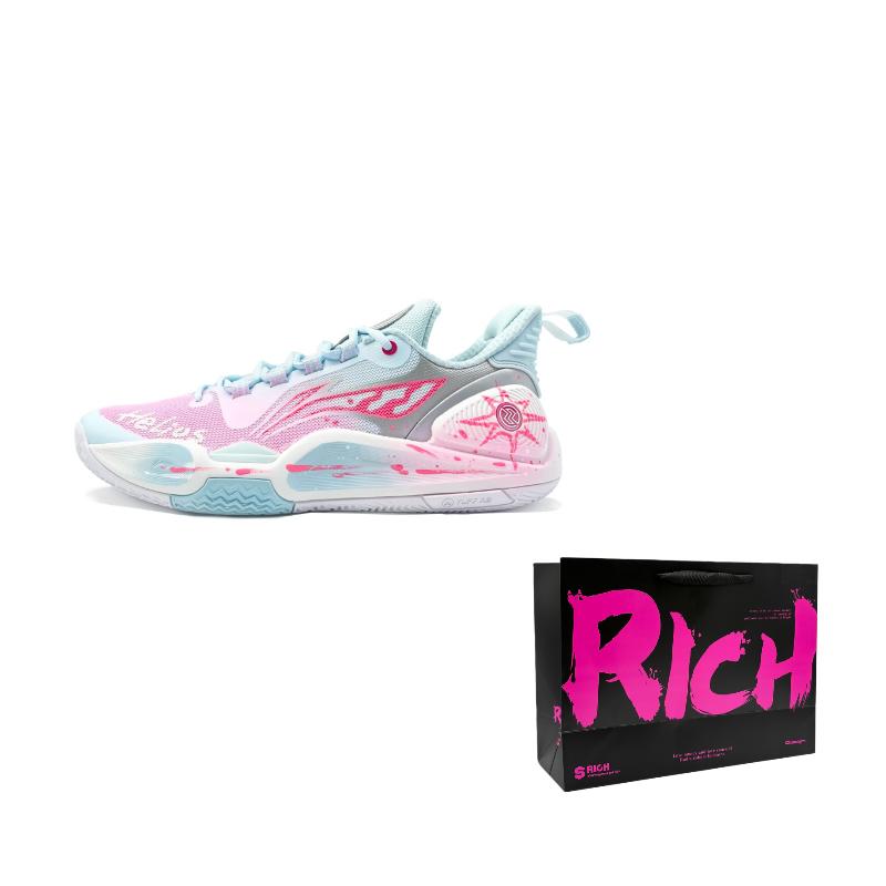

Баскетбольные кроссовки Li Ning Speed 9 Мужские Низкие Синий/Розовый ABPT001-6() 39.5
