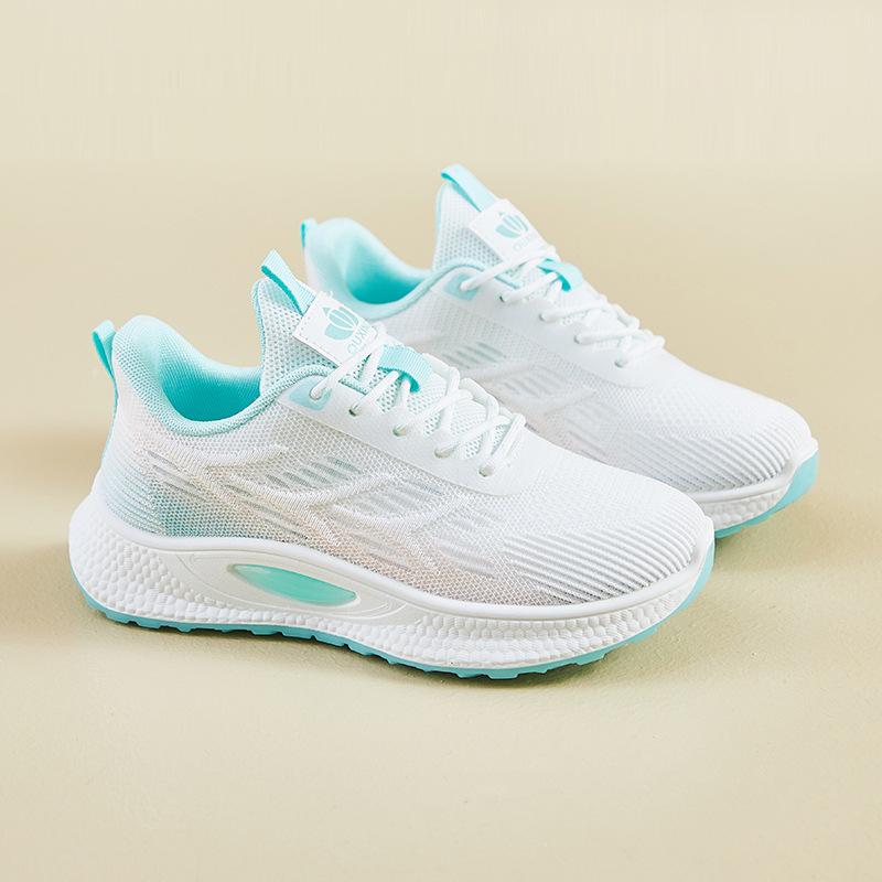 

Женская весенняя новая стильная студенческая повседневная обувь для летающих трикотажных спортивных кроссовок 40