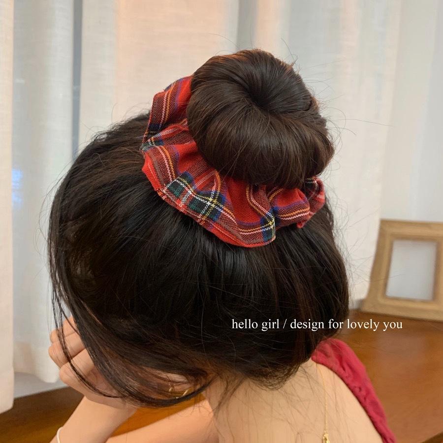 7Pcs/Set Women Hair Scrunchies Velvet Elastic Hair Band for Girls Ponytail Holder Rubber Bands Hairband Women Hair Accessories