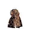 Winter new cute knitted scarf winter warm atmosphere student couple versatile double-sided can be worn