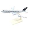 1:400 B747-400 Star Alliance Aircraft Model HF115902WH